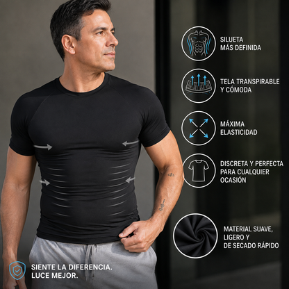 Camiseta Compresora de Hombre - OFERTA ESPECIAL 2X1