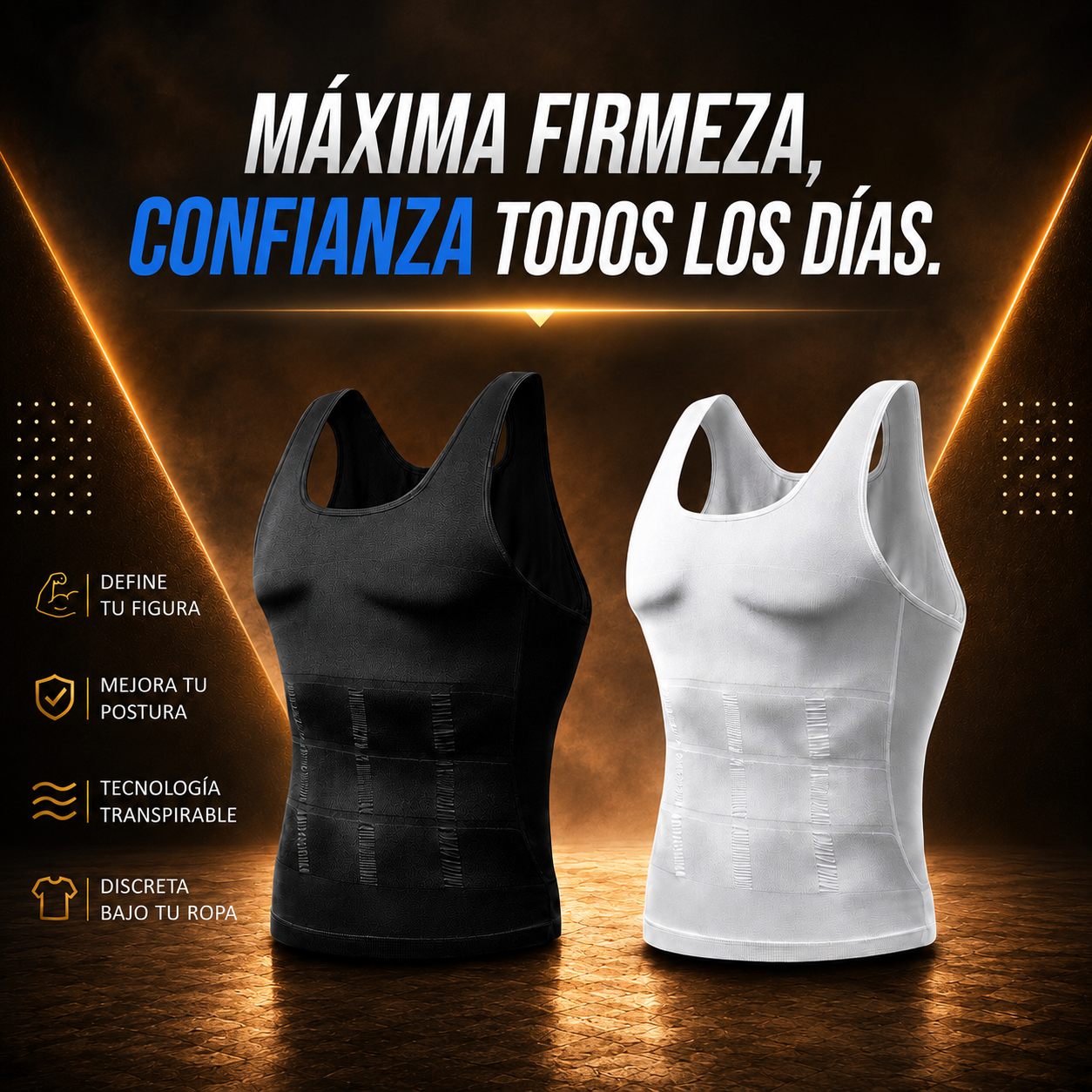 Camiseta Compresora de Hombre - OFERTA ESPECIAL 2X1