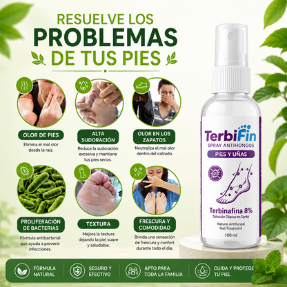 Terbifin Spray Antihongos 8% Terbinafina