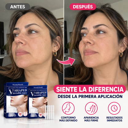 Cintas Faciales Lifting - OFERTA 2x1 (2 cajas de 40 tiras)